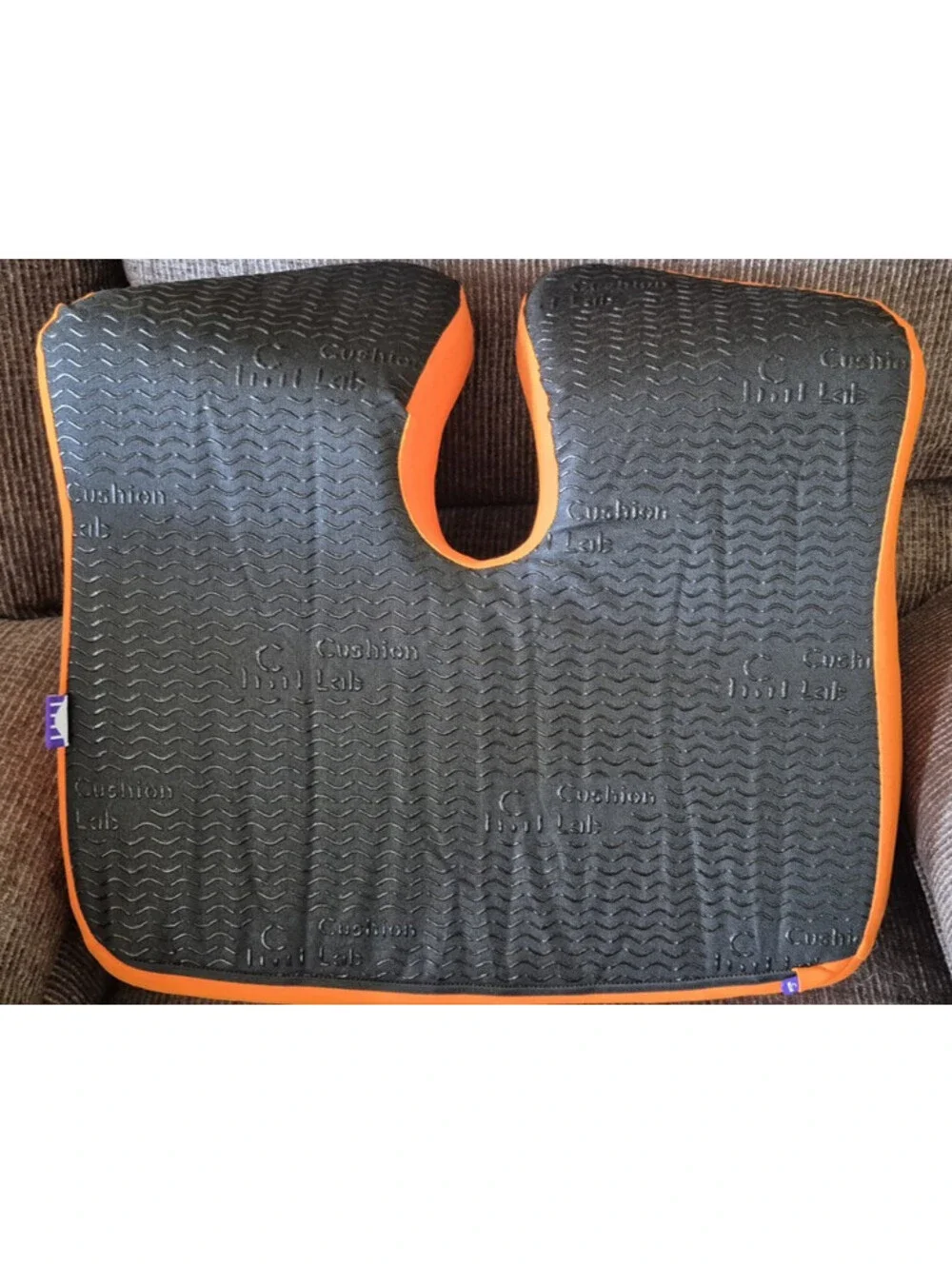 CUSHION LAB Ultimate Sitting Comfort Bundle - Open Box - Orange - Large Seat